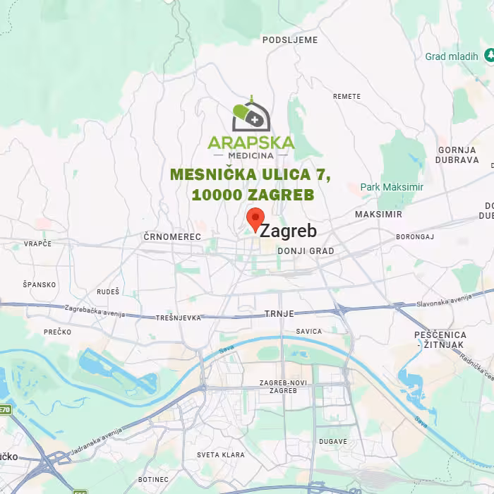 Arapska medicina Zagreb Mesnička ulica 7 - Google maps